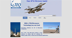 Desktop Screenshot of lteq-microwave.com